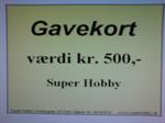 Gavekort kr. 500